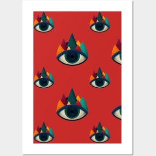 I've seen it owl pattern Posters and Art